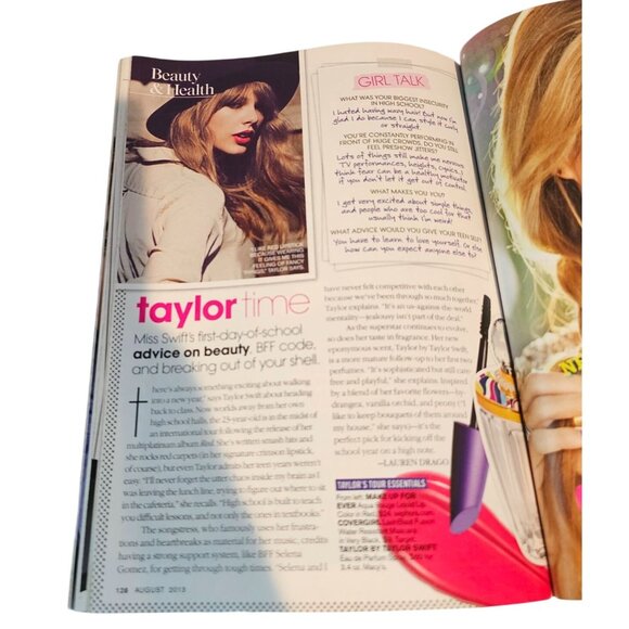 Teen Vogue Magazine August 2013 Emma Watson Cover Issue A+ Fashion Denim Ideas - Picture 13 of 13